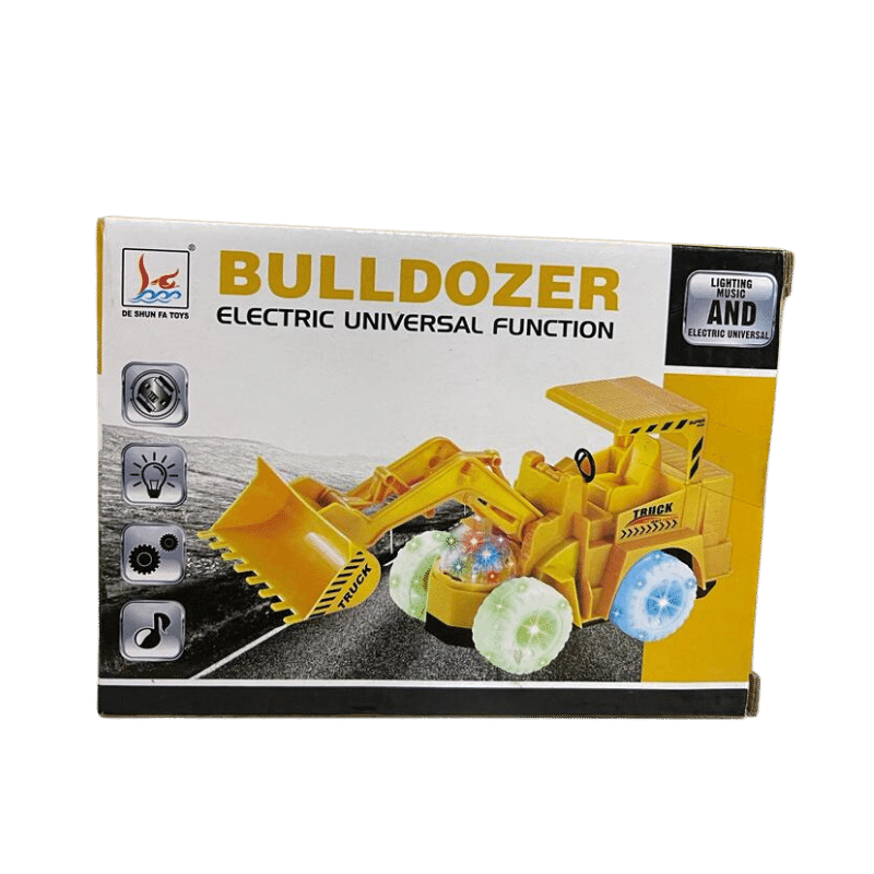 BULLDOZER CON LUCES